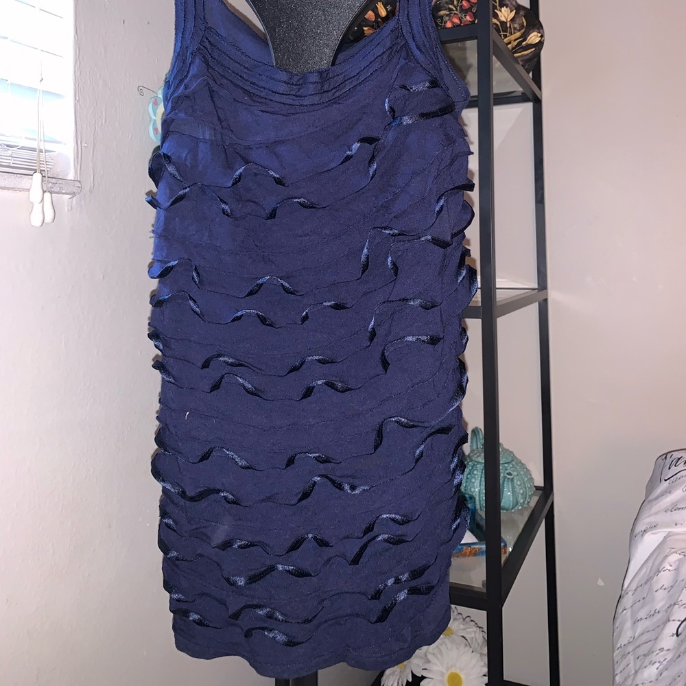 Express XS Navy Blue tank top